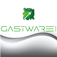 Gastware Logo weißer Rand