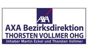Sponsor des Kamingesprächs 2022: AXA Bezirksdirektion Thorsten Vollmer OHG